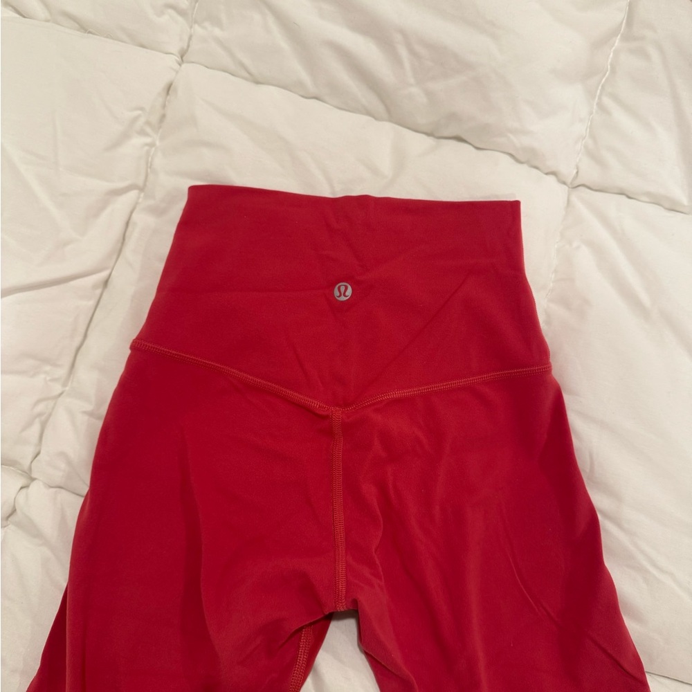 lululemon athletica Vibrant Pink/Red align Leggings